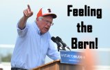 Democratic Presidential Candidate Bernie Sanders was in Visalia on Sunday, May 29 where he spoke to a large audience in Groppetti Stadium.